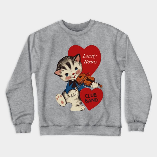 Lonely Hearts Club Band Crewneck Sweatshirt by pelicanfly